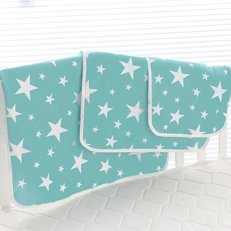 35X45Cm Baby Reusable Mattress Waterproof Diapering Changing Pads Cotton Washable Newborn Mattress Baby Changing Mat