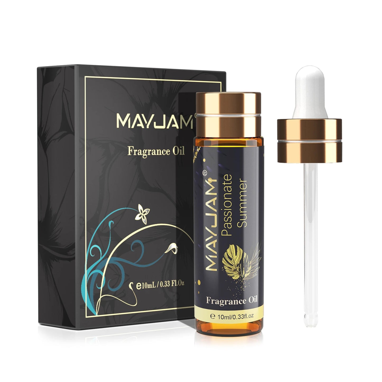 10ML Fragrance Oil with Dropper Strawberry Coconut Cherry Orange Blossom Aroma Oil for Women and Men'S - One Unit