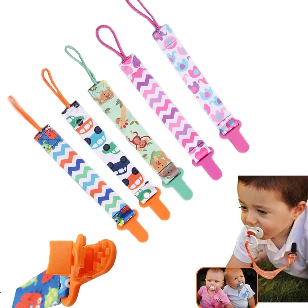 3 Pcs/Set Baby Pacifier Clips Pacifier Chain Dummy Clip Nipple Holder for Nipples Children Pacifier Clip Soother Holder Attache