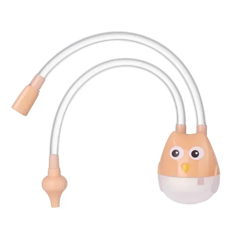 Nasal Aspirator Soft Tip Safe Sucker Newborn Baby Vacuum Suction Sick Toddlers Practical Infant Absorption Nose Cleaner Snot