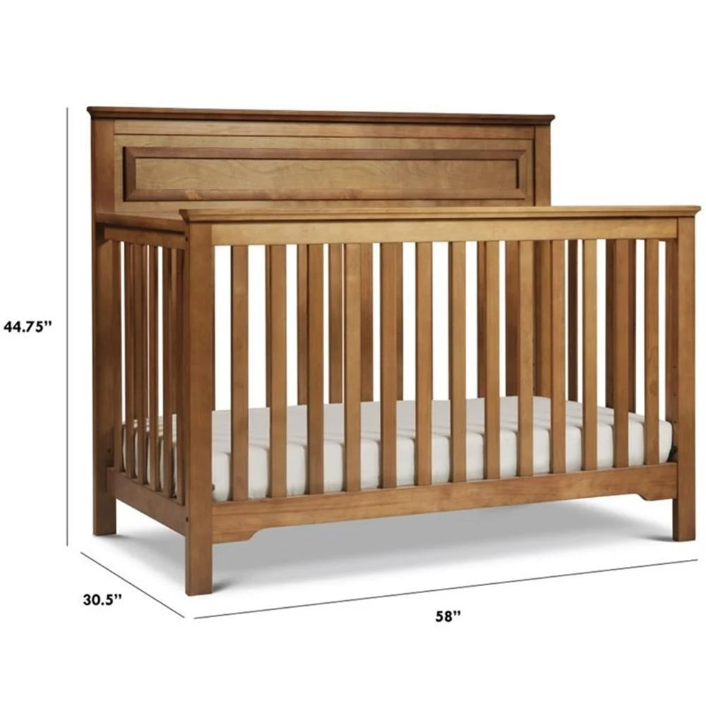 Autumn 4-In-1 Convertible Crib Chestnut
