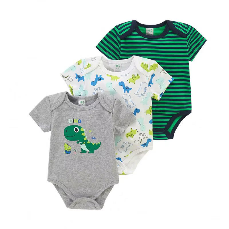 Ultra-Soft 100% Cotton Baby in 12 Vibrant Colors: Perfect for Playtime & Sleep Infant Rompers