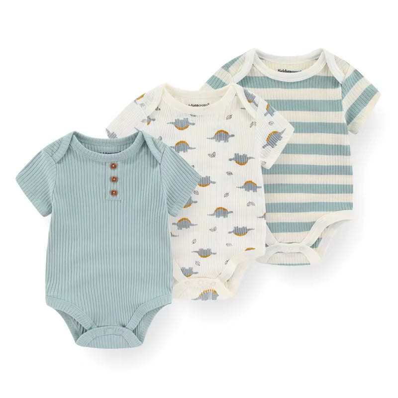 3Pcs/Set Newborn Baby Onesie Baby Romper Clothes Baby Summer Clothes