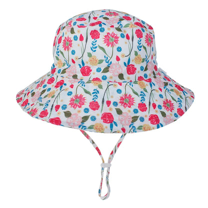 Summer Baby Sun Cap Baby Sun Hat for Girls and Boys Outdoor Neck Ear Cover anti UV Kids Beach Caps Bucket Cap 0-8 Years