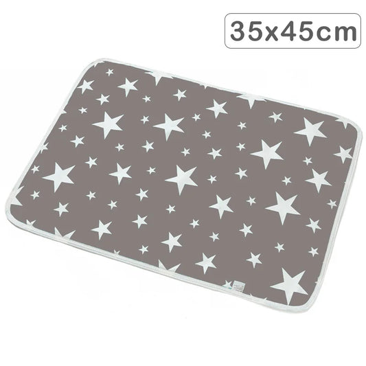 35X45Cm Baby Reusable Mattress Waterproof Diapering Changing Pads Cotton Washable Newborn Mattress Baby Changing Mat
