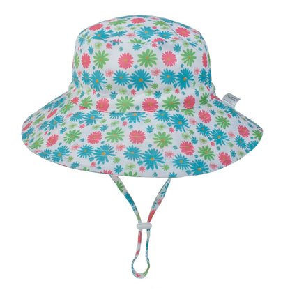 Summer Baby Sun Cap Baby Sun Hat for Girls and Boys Outdoor Neck Ear Cover anti UV Kids Beach Caps Bucket Cap 0-8 Years