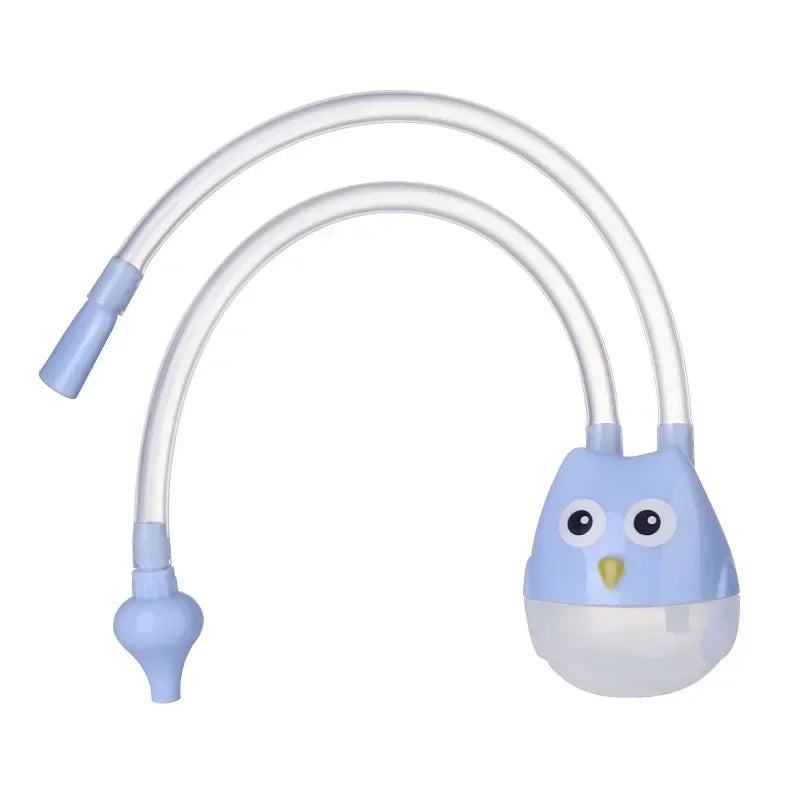 Nasal Aspirator Soft Tip Safe Sucker Newborn Baby Vacuum Suction Sick Toddlers Practical Infant Absorption Nose Cleaner Snot