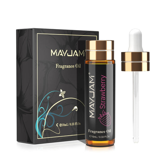 10ML Fragrance Oil with Dropper Strawberry Coconut Cherry Orange Blossom Aroma Oil for Women and Men'S - One Unit