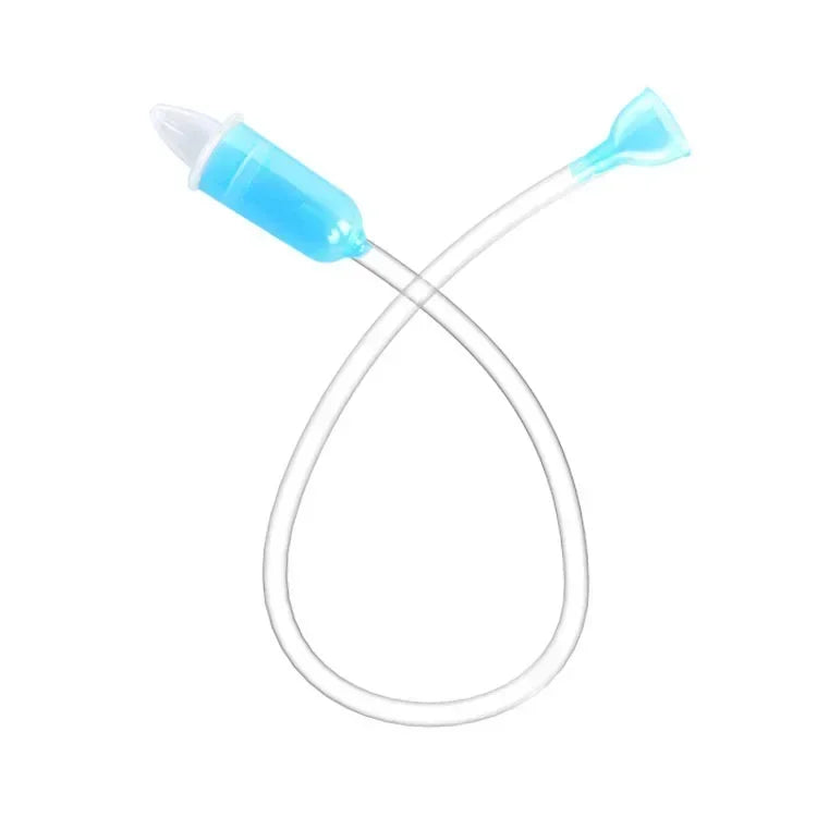 Nasal Aspirator Soft Tip Safe Sucker Newborn Baby Vacuum Suction Sick Toddlers Practical Infant Absorption Nose Cleaner Snot