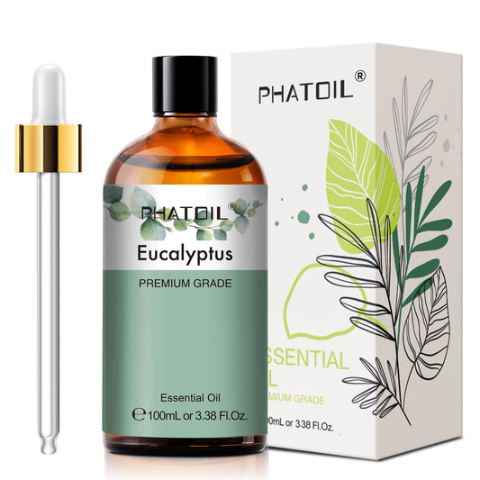 100Ml Eucalyptus Essential Oil for Skin Lavender Vanilla Jasmine Lemon Bergamot Aroma Oil for Aromatherapy Candle Making