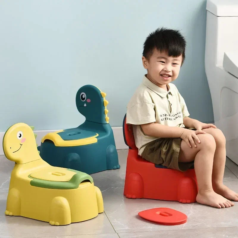 Baby Potty Cartoon Dinosaur Boy Girl Beginner Potty Baby Toddler Thickening Urinal Splash Proof Children Urinal Toilet Supplies