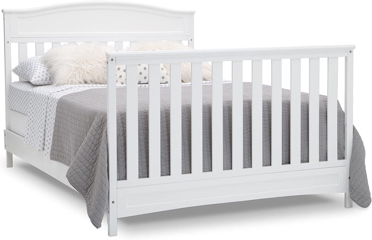 Emery 4-In-1 Convertible Baby Crib - Greenguard Gold Certified, White