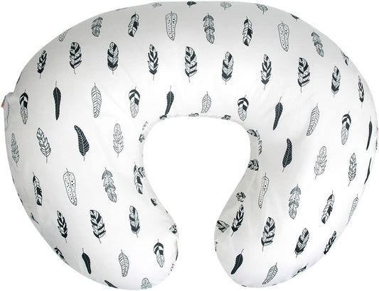 ALVABABY Nursing Pillow Cover Slipcover,Soft and Comfortable,Feathers Design,Maternity Breastfeeding Newborn Infant Feeding Cushion Cover ZT01