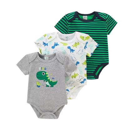 Ultra-Soft 100% Cotton Baby in 12 Vibrant Colors: Perfect for Playtime & Sleep Infant Rompers