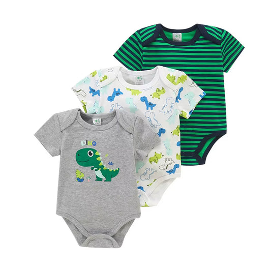 Ultra-Soft 100% Cotton Baby in 12 Vibrant Colors: Perfect for Playtime & Sleep Infant Rompers
